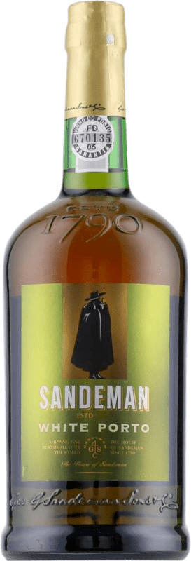 14,95 € 送料無料 | 強化ワイン Sandeman Porto White I.G. Porto ポルト ポルトガル ボトル 75 cl