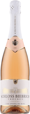 5,95 € 送料無料 | 白のスパークリングワイン Schloss Biebrich Trocken — 辛口 ドイツ 75 cl