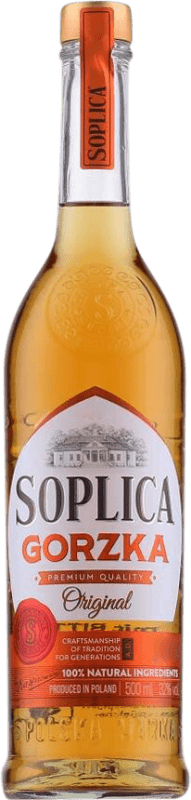 8,95 € Spedizione Gratuita | Liquori Soplica Gorzka Originale Polonia Bottiglia Medium 50 cl