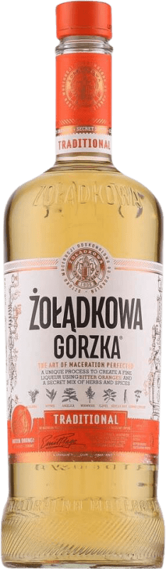 14,95 € Бесплатная доставка | Ликеры Zoladkowa Gorzka Traditional Польша бутылка 70 cl