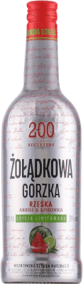 7,95 € Spedizione Gratuita | Liquori Zoladkowa Limonka Edizione Limitata Polonia Bottiglia Medium 50 cl Lime — Lima, Arbuz — Anguria