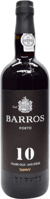 27,95 € Envío gratis | Vino generoso Sogevinus Barros I.G. Porto Oporto Portugal 10 Años Botella 75 cl