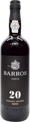 56,95 € Envío gratis | Vino generoso Sogevinus Barros I.G. Porto Oporto Portugal 20 Años Botella 75 cl