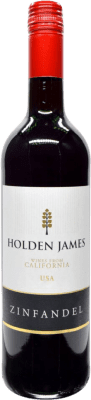 9,95 € Envío gratis | Vino tinto Peter Mertes Holden James I.G. California California Estados Unidos Zinfandel Botella 75 cl