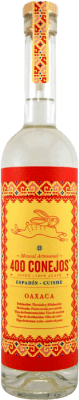 75,95 € Envio grátis | Mezcal Crista La Santa 400 Conejos Espadín Cuishe México Garrafa 70 cl