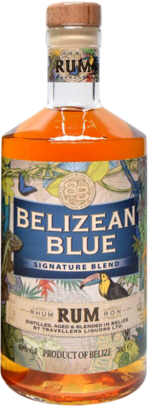 49,95 € Бесплатная доставка | Ром Belizean Blue. Signature Blend Нидерланды бутылка 70 cl