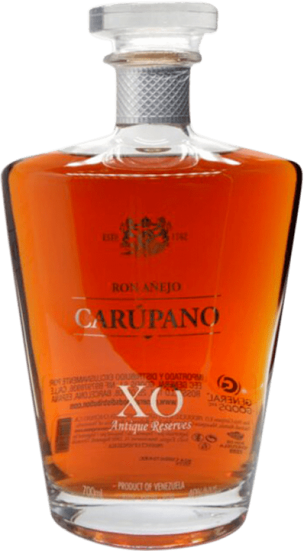 488,95 € Spedizione Gratuita | Rum Carúpano Antique Añejo — Invecchiato, XO Extra Old — Extra Vecchio, Riserva Venezuela 70 cl