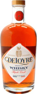 34,95 € Envio grátis | Whisky Blended Terres Rouges Deloyre Premium Triple Cask França Garrafa 70 cl