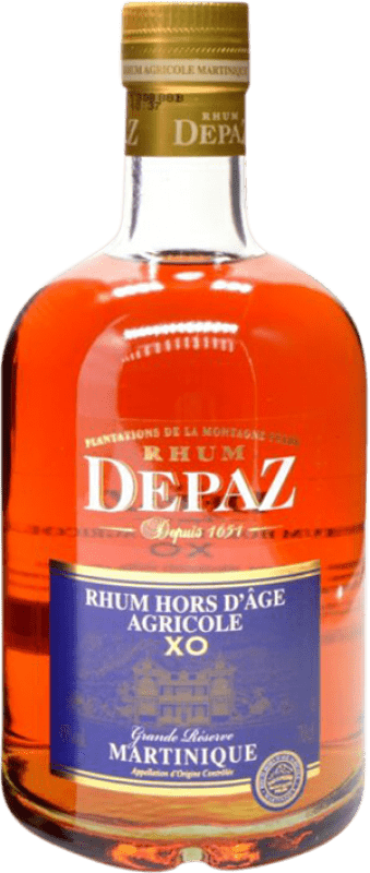92,95 € 免费送货 | 朗姆酒 Depaz XO 大储备 马提尼克 瓶子 70 cl