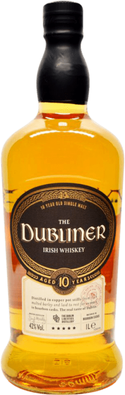 45,95 € Spedizione Gratuita | Whisky Single Malt The Dubliner Irlanda 10 Anni 1 L