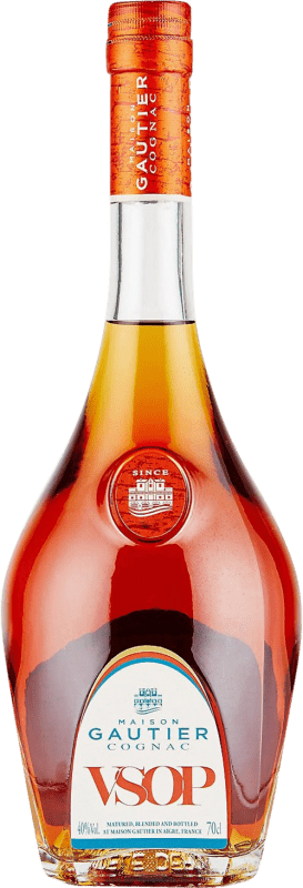 53,95 € 免费送货 | 科涅克白兰地 Maison Gautier VSOP 法国 瓶子 70 cl