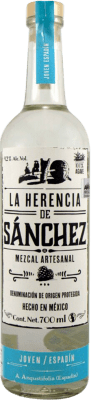 49,95 € Free Shipping | Mezcal Sánchez y Asociados. La Herencia Espadín Young Mexico Bottle 70 cl