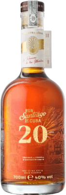189,95 € Бесплатная доставка | Ром Cuba Ron Santiago de Cuba Куба 20 Лет 70 cl