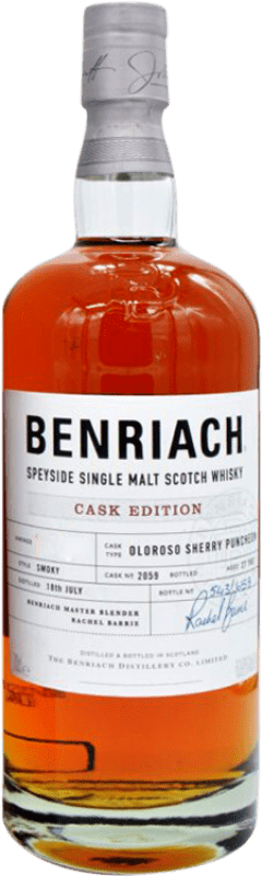 1 829,95 € Бесплатная доставка | Односолодовый виски The Benriach 1994 Oloroso Sherry Cask Finish — Финишная выдержка в бочке, Vintage, Ограниченный выпуск Объединенное Королевство 70 cl