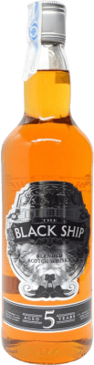 18,95 € Envoi gratuit | Whisky Blend Spirimonde. The Black Ship Ecosse Royaume-Uni 5 Ans Bouteille 70 cl