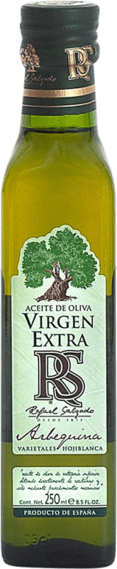 5,95 € Envío gratis | Aceite de Oliva Oleosalgado AOVE Virgen Extra España Botellín 25 cl