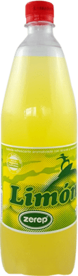 9,95 € Kostenloser Versand | 12 Einheiten Box Softdrinks Zerep Spanien 1 L PET Limón — Zitrone