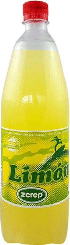 9,95 € Kostenloser Versand | 12 Einheiten Box Getränke und Mixer Zerep Limón PET Spanien Flasche 1 L