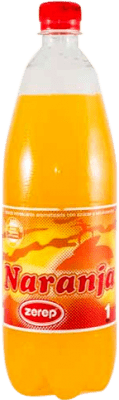 9,95 € 送料無料 | 12個入りボックス ソフトドリンク Zerep スペイン 1 L PET — ペット Naranja — オレンジ