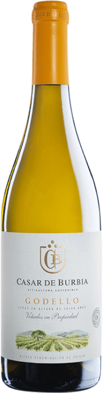 28,95 € Free Shipping | White wine Casar de Burbia D.O. Bierzo Castilla y León Spain Godello Magnum Bottle 1,5 L