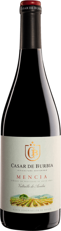 26,95 € 送料無料 | 赤ワイン Casar de Burbia Crianza — クリアンサ D.O. Bierzo カスティーリャ・イ・レオン スペイン Mencía — メンシア マグナムボトル 1,5 L