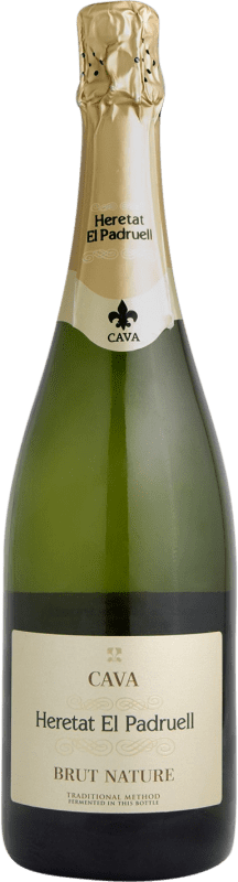 5,95 € 免费送货 | 白起泡酒 García Carrión Heretat Padruel Brut Nature D.O. Cava 西班牙 Macabeo, Xarel·lo, Parellada 瓶子 75 cl