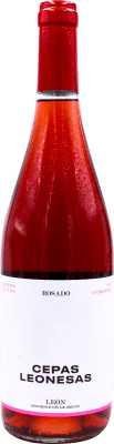 6,95 € Spedizione Gratuita | Vino rosato Cepas Leonesas D.O. Tierra de León Castilla y León Spagna Prieto Picudo Bottiglia 75 cl