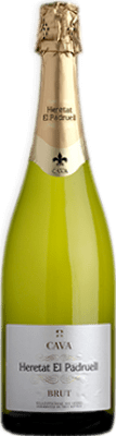 5,95 € Envío gratis | Espumoso blanco García Carrión Heretat Padruell Brut D.O. Cava España Macabeo, Xarel·lo, Parellada Botella 75 cl