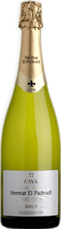 6,95 € Spedizione Gratuita | Spumante Bianco García Carrión Heretat Padruell Brut D.O. Cava Spagna Macabeo, Xarel·lo, Parellada 75 cl