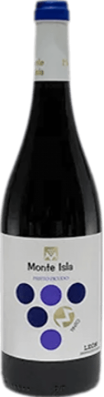 61,95 € Spedizione Gratuita | Scatola da 12 unità Vino rosso Cepas Leonesas Monte Isla D.O. Tierra de León Castilla y León Spagna Prieto Picudo Bottiglia 75 cl