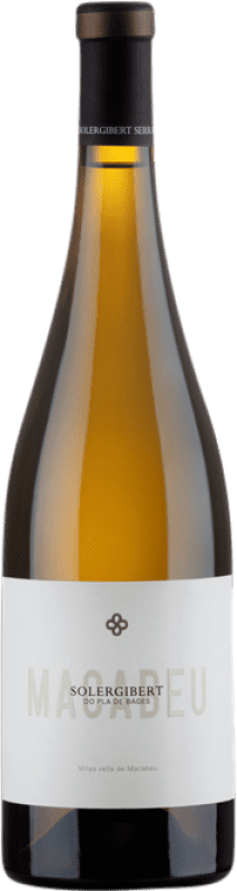 25,95 € Spedizione Gratuita | Vino bianco Solergibert Serra Spagna Macabeo Bottiglia 75 cl
