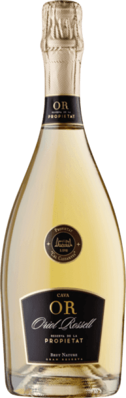 139,95 € Kostenloser Versand | Weißer Sekt Oriol Rossell Gran Propietat Große Reserve — Lange Reifung D.O. Cava Katalonien Spanien Flasche 75 cl