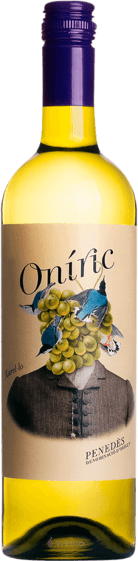 9,95 € Envío gratis | Vino Blanco Azul y Garanza Entre Vinyes Oniric España Xarel·lo 75 cl