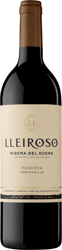 33,95 € Spedizione Gratuita | Vino rosso Palacio de Bornos Lleiroso Riserva Spagna Bottiglia 75 cl
