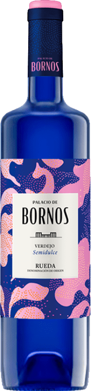 9,95 € Spedizione Gratuita | Spumante Bianco Palacio de Bornos Semiseco — Semisecco Spagna 75 cl