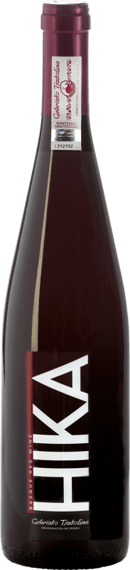 28,95 € Free Shipping | Red wine Hika Txakolindegia Txakolina Spain Bottle 75 cl