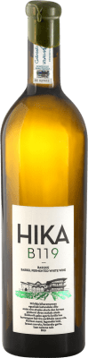 45,95 € Envío gratis | Vino blanco Hika Txakolindegia Basque Fermentado en Barrica España Botella 75 cl
