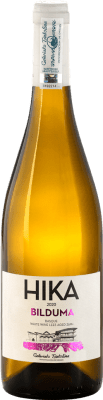 24,95 € Envoi gratuit | Vin blanc Hika Txakolindegia Bilduma Basque Sobre Lías Espagne Bouteille 75 cl