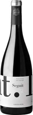 14,95 € Envio grátis | Vinho Tinto Cellers Tarroné Seguit Espanha 75 cl