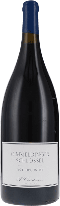 165,95 € Бесплатная доставка | Красное вино A. Christmann Gimmeldinger Schlössel Trocken — Сухое VDP Erste Lage — 1er Premier Cru Q.b.A. Pfälz Пфальце Германия Pinot Noir — Пино Нуар Бутылка Магнум 1,5 L