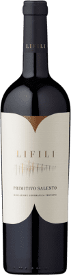 9,95 € 送料無料 | 赤ワイン a6mani Lifili I.G.T. Salento プーリア イタリア Primitivo ボトル 75 cl