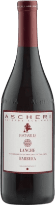 15,95 € Spedizione Gratuita | Vino Rosso Ascheri Fontanelle D.O.C. Langhe Piemonte Italia Barbera 75 cl
