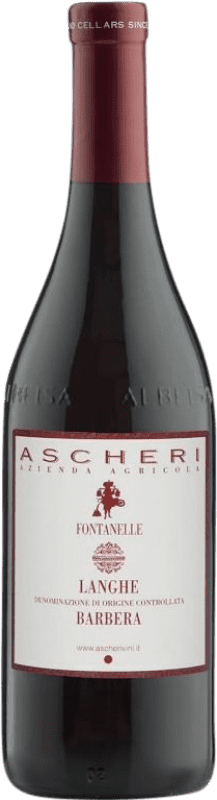 13,95 € Free Shipping | Red wine Ascheri Fontanelle D.O.C. Langhe Piemonte Italy Barbera Bottle 75 cl