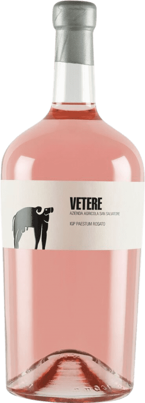 159,95 € Envio grátis | Vinho rosé San Salvatore 1988 Vetere Rosato D.O.C. Paestum Campania Itália Aglianico Garrafa Jéroboam-Duplo Magnum 3 L