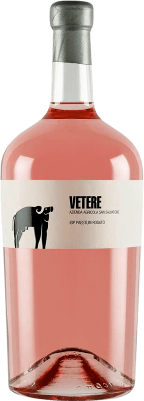 162,95 € Envío gratis | Vino rosado San Salvatore 1988 Vetere Rosato D.O.C. Paestum Campania Italia Aglianico Botella Jéroboam-Doble Mágnum 3 L