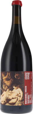 98,95 € Envío gratis | Vino tinto Bakkanali Rosso Seco I.G.T. Toscana Toscana Italia Sangiovese Botella Magnum 1,5 L