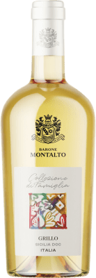 13,95 € Kostenloser Versand | Weißwein Barone Montalto Trocken D.O.C. Sicilia Sizilien Italien Grillo Flasche 75 cl