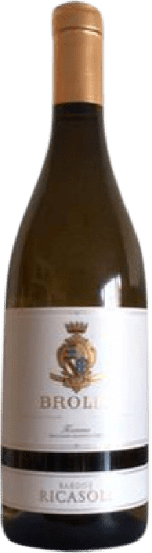 26,95 € Envío gratis | Vino blanco Barone Ricasoli Brolio Bianco Seco I.G.T. Toscana Toscana Italia Malvasía, Trebbiano, Chardonnay, Sauvignon Blanca Botella 75 cl