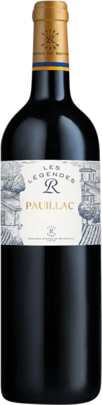 113,95 € Envoi gratuit | Vin rouge Château Lafite-Rothschild Les Légendes R A.O.C. Pauillac Bordeaux France Merlot, Cabernet Sauvignon Bouteille Magnum 1,5 L