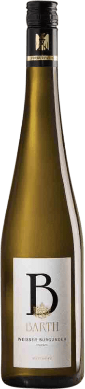 19,95 € Envio grátis | Espumante Branco Barth Trocken — Seco Q.b.A. Rheingau Rheingau Alemanha Pinot Branco Eco — Biológico Garrafa 75 cl